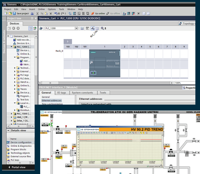 HMI screen